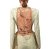 Sexy big backless chain blazer - ROUTINE FASHION